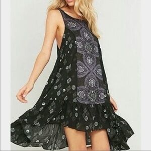 Free People Annka Border Slip Dress